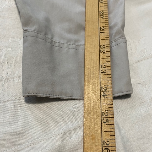 Vintage Scouts Canada Gray Button-up Shirt Size 16.5 - Picture 11 of 13